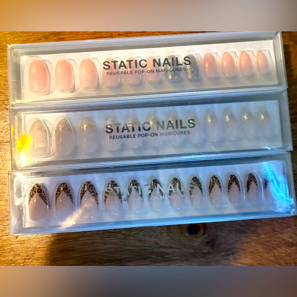 3 Sets of Static Nails - New in Box